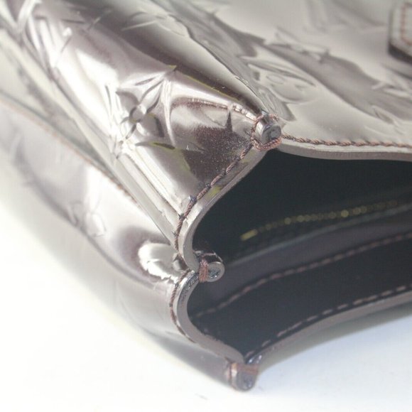 Louis Vuitton Wilshire Tote PM Amarante Leather Monogram 4LV119K - Picture 8 of 12